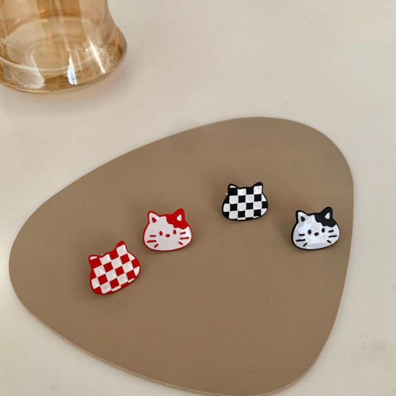 Backs Earrings Cute Kitten Clip No Hole Ear Clips Cartoon Cat On Earring Without Piercing Minimalist CE926
Backs Earrings Cute Kitten Clip No Hole Ear Clips Cartoon Cat On Earring Without Piercing Minimalist CE926