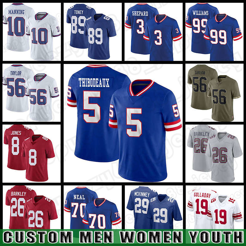 Kayvon Thibodeaux Saquon Barkley Jerseys Kenny Golladay Football Daniel Jones Sterling Shepard Lawrence Taylor Leonard Williams Darius Slayton Evan Neal Manning, Custom mens(j r)
Kayvon Thibodeaux Saquon Barkley Jerseys Kenny Golladay Football Daniel Jones Sterling Shepard Lawrence Taylor Leonard Williams Darius Slayton Evan Neal Manning, Custom mens(j r)