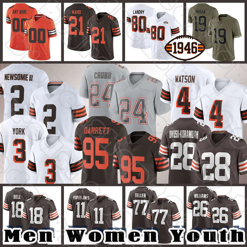 24 Nick Chubb 3 Cade Yorks Football Deshaun Watson Myles Garrett Jersey Amari Cooper Jeremiah Owusu-Koramoah Donovan Peoples-Jones Denzel Ward David Bell David Njoku, Custom men+patch (b l)
24 Nick Chubb 3 Cade Yorks Football Deshaun Watson Myles Garrett Jersey Amari Cooper Jeremiah Owusu-Koramoah Donovan Peoples-Jones Denzel Ward David Bell David Njoku, Custom men+patch (b l)