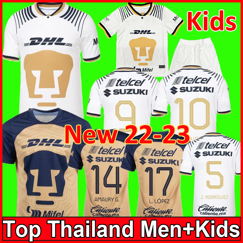22 23 MEXICO CLUb Cougar UNAM Soccer Jerseys J. RODRIGUEZ J. I. DINENNO SALVIO DEL PRETE A. ORTIZ Home Away 3rd Football Shirts uniforms maillot sets, 23 home+patch
22 23 MEXICO CLUb Cougar UNAM Soccer Jerseys J. RODRIGUEZ J. I. DINENNO SALVIO DEL PRETE A. ORTIZ Home Away 3rd Football Shirts uniforms maillot sets, 23 home+patch