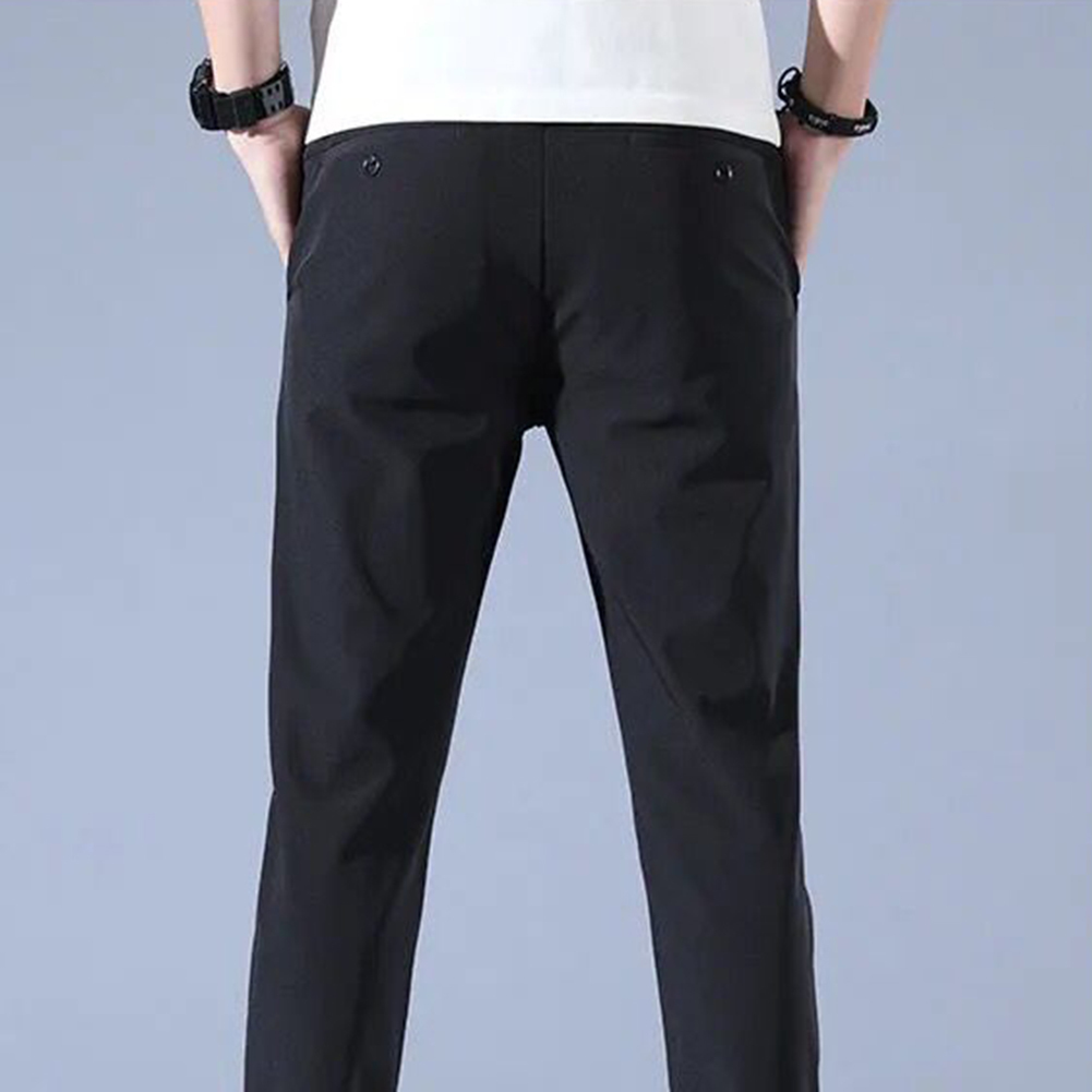 Mens Pants Mens Golf Trousers Quick Drying Long Comfortable Leisure Trousers With Pockets Stretch Relax Fit Pants Breathable Zipper 220929