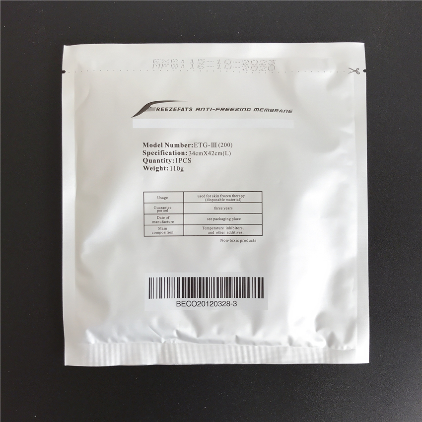 Factory price antifreeze membrane fat freezing cooling pads cryolipolysis accessories cryo lipolysis freezefat membrane for cold
Factory price antifreeze membrane fat freezing cooling pads cryolipolysis accessories cryo lipolysis freezefat membrane for cold