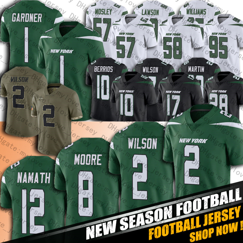 2 Zach Wilson Jersey Football New Yorks Jets Elijah Moore Garrett Wilson Ahmad Gardner Breece Hall Jerseys Braxton Berrios Carl Lawson Quinnen Williams CJ Mosley, Man custom jersey (pqj)
2 Zach Wilson Jersey Football New Yorks Jets Elijah Moore Garrett Wilson Ahmad Gardner Breece Hall Jerseys Braxton Berrios Carl Lawson Quinnen Williams CJ Mosley, Man custom jersey (pqj)