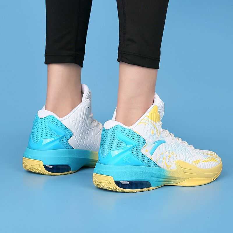 Roller Shoes Basketball Shoes Anta Klay Thompson KT Original Air Cushion Men's High Basektball White/Blue/Yellow Sneakers 11741105-6, As pic
Roller Shoes Basketball Shoes Anta Klay Thompson KT Original Air Cushion Men's High Basektball White/Blue/Yellow Sneakers 11741105-6, As pic
