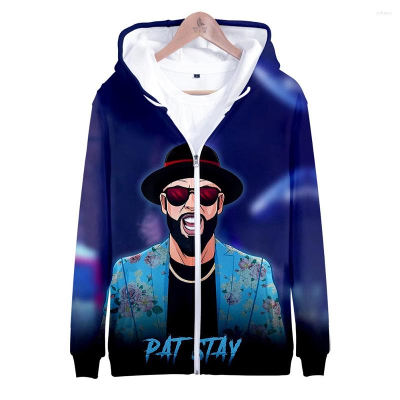 Men's Hoodies Pat Stay Zipper Unisex Fashion Zip Up Hooded Sweatshirt 3D Prints Streetwear Clothes, Picture shown
Men's Hoodies Pat Stay Zipper Unisex Fashion Zip Up Hooded Sweatshirt 3D Prints Streetwear Clothes, Picture shown