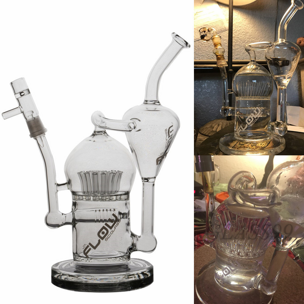 JM Air Flow Sci Glass Bongs Hookahs Bubbler Water Pipe with Sprinkler Arm Tree Diffused Perc Oil Rigs 14mm Joint Smoking Accessories
JM Air Flow Sci Glass Bongs Hookahs Bubbler Water Pipe with Sprinkler Arm Tree Diffused Perc Oil Rigs 14mm Joint Smoking Accessories