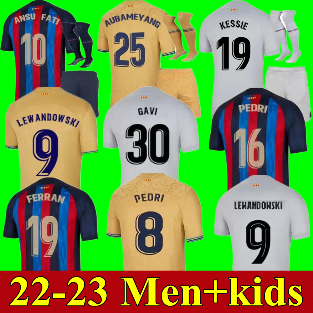 22 23 LEWANDOWSKI ANSU FATI Soccer Jersey 2022 FERRAN ADAMA AUBA CHRISTENSEN O. DEMBELE PEDRI MEMPHIS DEST GAVI barcelona maillots football shirt Men kids kit uniform, Adult home
22 23 LEWANDOWSKI ANSU FATI Soccer Jersey 2022 FERRAN ADAMA AUBA CHRISTENSEN O. DEMBELE PEDRI MEMPHIS DEST GAVI barcelona maillots football shirt Men kids kit uniform, Adult home