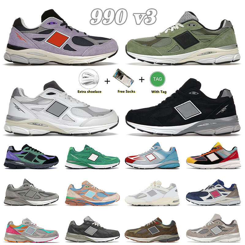 Designer 990 v3 990v3 Sneakers Sandals Men Casual Shoes JJJJound Olive Teddy Santis Sea Salt Black White Bodega Here To Stay Mens Women Tennis