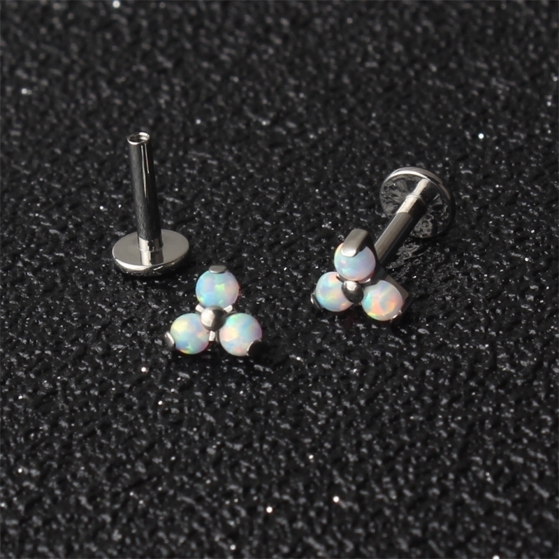 Labret Lip Piercing Jewelry Belly Chains 2pcs G23 Internal Thread Opal Flower Labret Lip Piercing Ear Helix Tragus Cartilage Stud Earring Body Jewelry 220930
Labret Lip Piercing Jewelry Belly Chains 2pcs G23 Internal Thread Opal Flower Labret Lip Piercing Ear Helix Tragus Cartilage Stud Earring Body Jewelry 220930