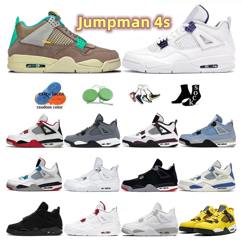 Jumpman 4 4s Men Women Basketball Shoes UNC White Red Oreo Midnight Navy Georgetown British Khaki Electric Green Bordeaux Mens Trainers Outdoor Sports Sneakers, 31
Jumpman 4 4s Men Women Basketball Shoes UNC White Red Oreo Midnight Navy Georgetown British Khaki Electric Green Bordeaux Mens Trainers Outdoor Sports Sneakers, 31