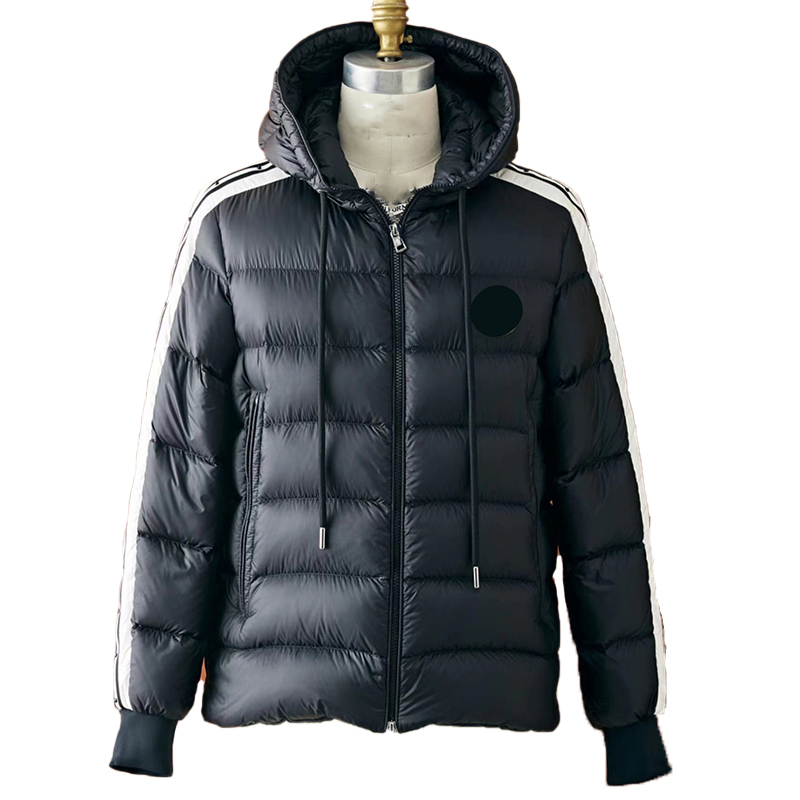 Maya Designer Men's Down & Parkas Women's Sleeves White Stripe Stand Collar Hooded Embroidery Badge Couple Casual Thickened Warm Top Jacket, Supplement (not shipped separately)
Maya Designer Men's Down & Parkas Women's Sleeves White Stripe Stand Collar Hooded Embroidery Badge Couple Casual Thickened Warm Top Jacket, Supplement (not shipped separately)