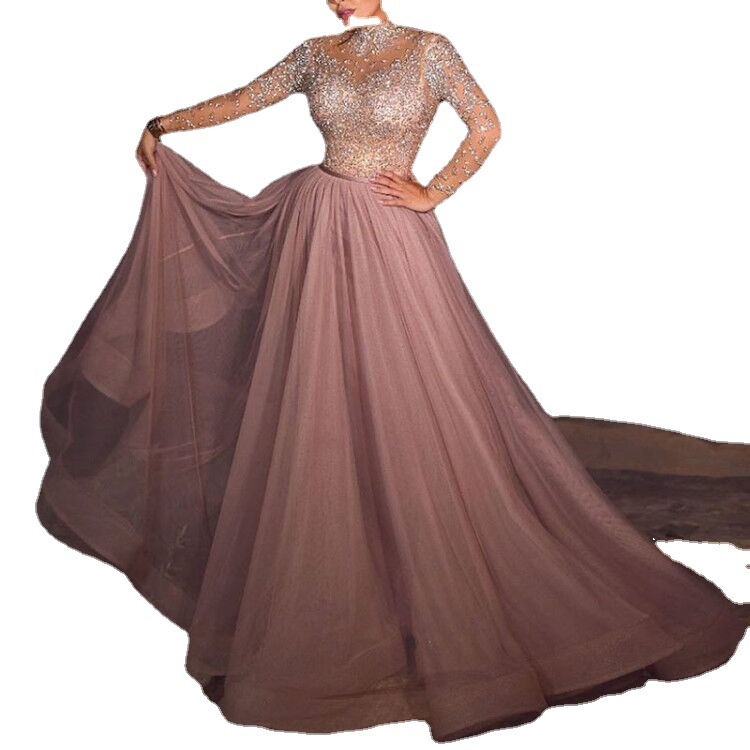 womens club dress sexy sparkly gown sequined chiffon seethrough evening party dresses elegant wedding clothes for women