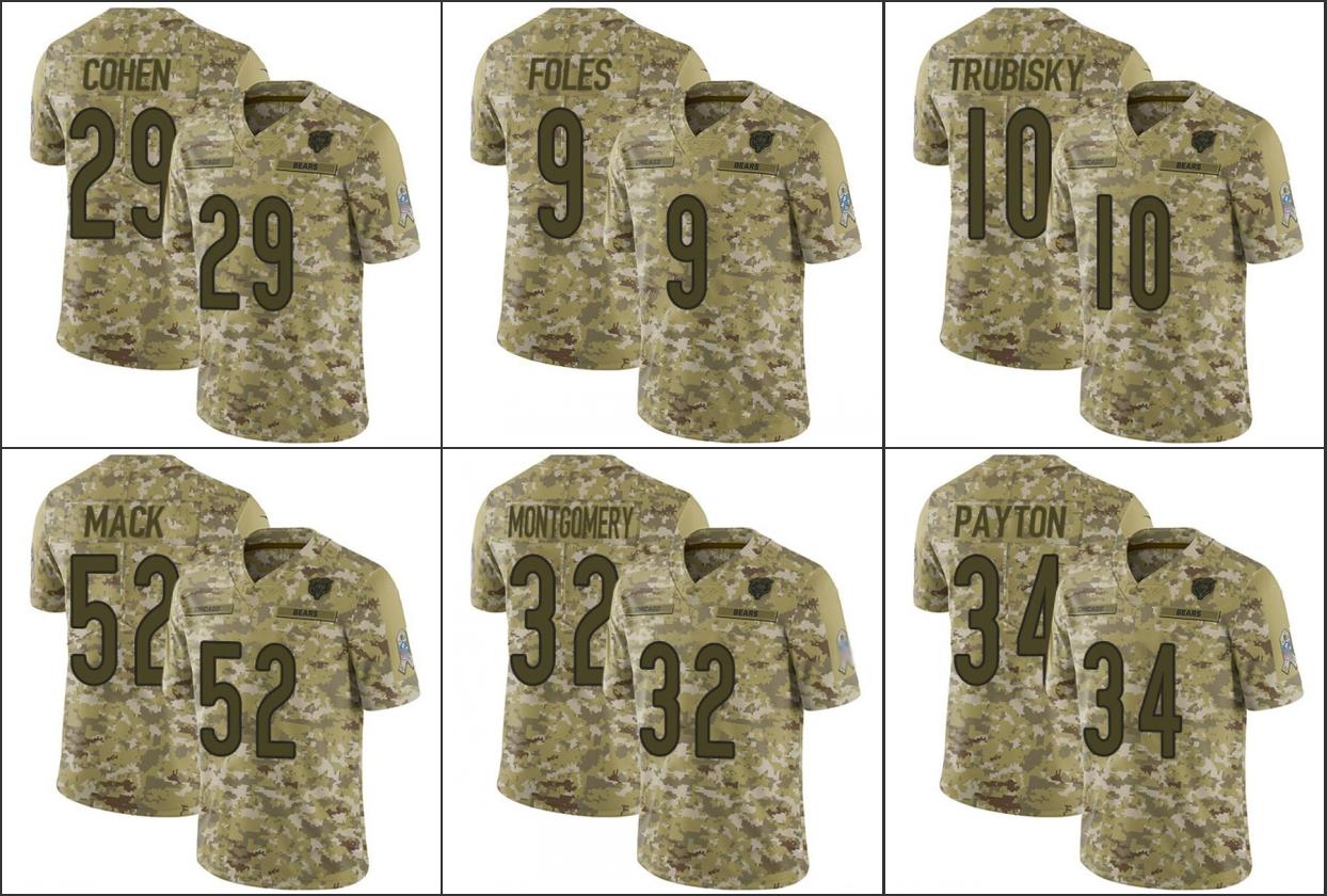 football Chicago''Bears''Men #52 Khalil Mack 34 Walter Payton 9 Nick Foles 10 Mitchell Trubisky Women Youth Camo Salute to Service Jersey
football Chicago''Bears''Men #52 Khalil Mack 34 Walter Payton 9 Nick Foles 10 Mitchell Trubisky Women Youth Camo Salute to Service Jersey