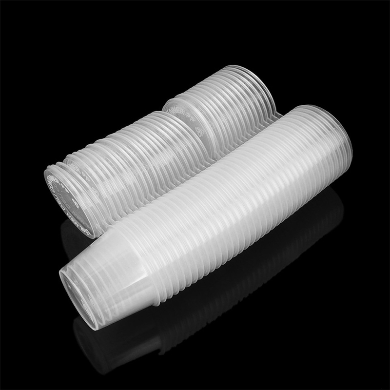 Storage Bottles Jars 100Pcs Disposable Sauce Cup Takeaway Food Containers Box With Hinged Lids Pigment Paint Plastic Palette 25/30/40ml 220930