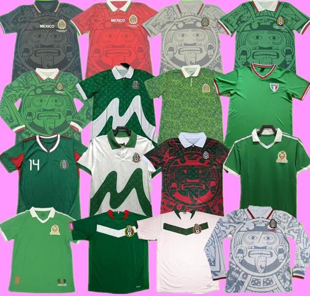 Mexico Retro Soccer Jerseys 1970 1994 1995 1996 1997 1998 2006 2010 vintage football shirt goalkeeper Uniform 70 94 95 96 97 98 06 10 BLANCO H.SANCHEZ HERNANDEZ Maillot
Mexico Retro Soccer Jerseys 1970 1994 1995 1996 1997 1998 2006 2010 vintage football shirt goalkeeper Uniform 70 94 95 96 97 98 06 10 BLANCO H.SANCHEZ HERNANDEZ Maillot