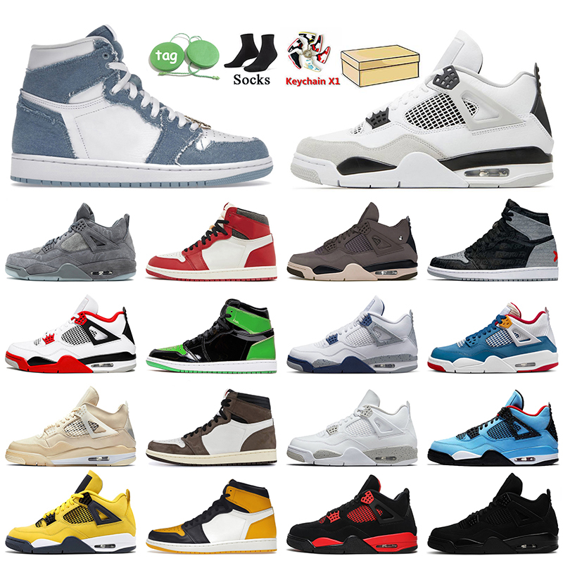 Basketball Shoes Denim 1s 4s Military Black Jumpman 1 4 Midnight Navy Lost Found Taxi Patent Bred Sports Trainers Heirloom Red Thunder Women Mens Sneakers size 36-47, B29 offffwhite university blue 36-47
Basketball Shoes Denim 1s 4s Military Black Jumpman 1 4 Midnight Navy Lost Found Taxi Patent Bred Sports Trainers Heirloom Red Thunder Women Mens Sneakers size 36-47, B29 offffwhite university blue 36-47