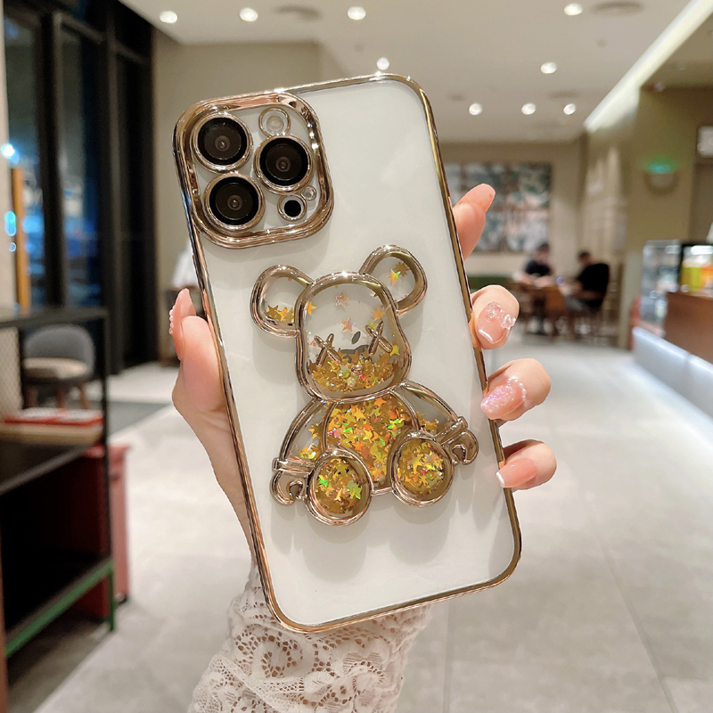 Transparent Glitter Bling Sequins Quicksand Cute Bear Cases For iPhone 14 13 12 11 Pro Max XS XR X iPhone14 Clear Silicone Covers, Blue
Transparent Glitter Bling Sequins Quicksand Cute Bear Cases For iPhone 14 13 12 11 Pro Max XS XR X iPhone14 Clear Silicone Covers, Blue