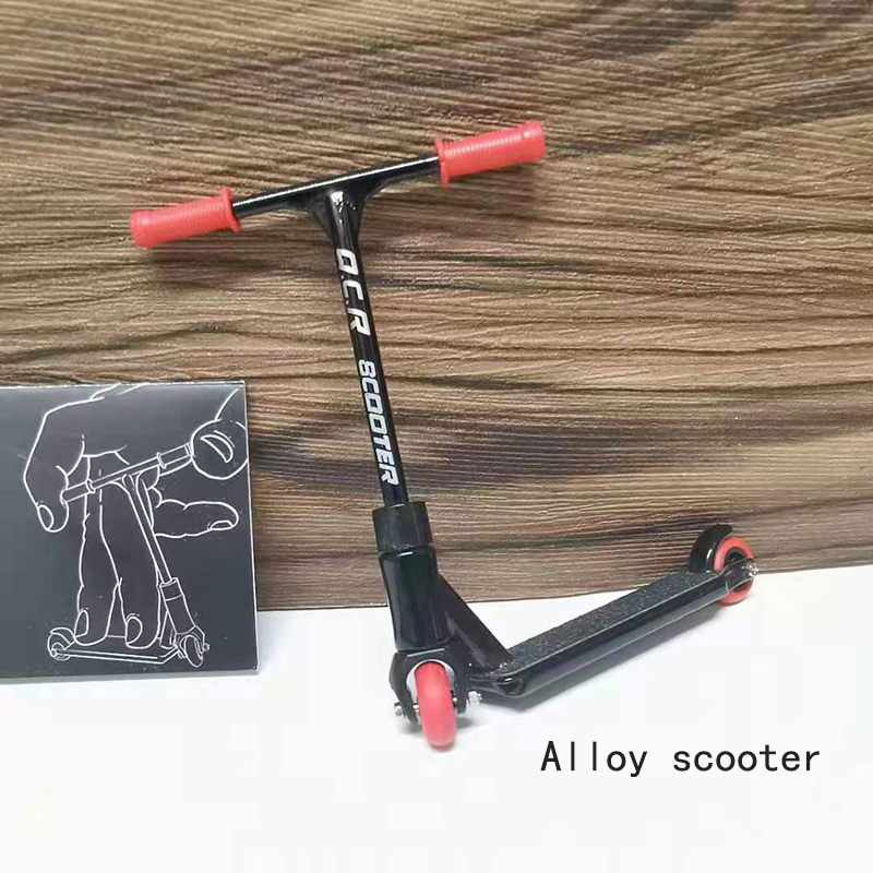 Finger Toys Tech scooter Two Wheel Mini Skateboards Ramp Parts Sets BMX tip Bikes board Skate Deck Novelty 220930