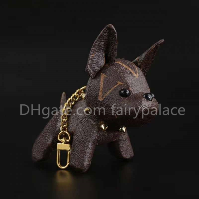 Charm Keychains Fashion Key Buckle Purse Pendant Bags Dog Design Doll Chains Car KeyBuckle Keychain Gifts Accessories