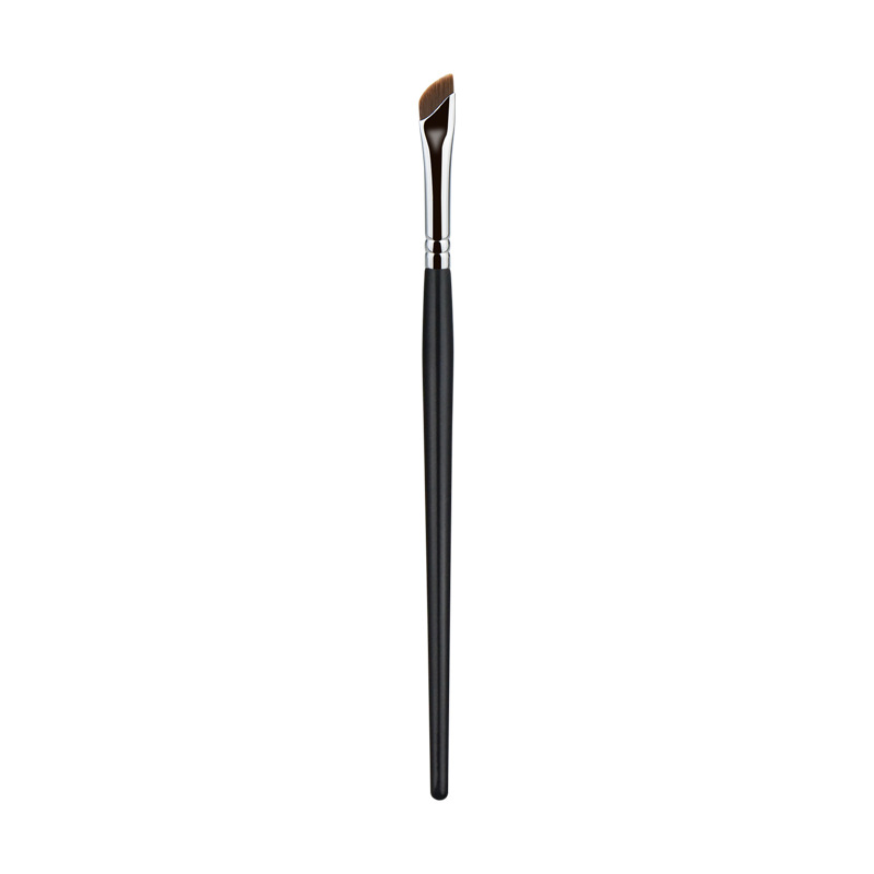 Thin Eye Liner Makeup Brush Winged Unique Shaped Precision Control Smooth Liquid Gel Liner Cosmetic Brush Tool