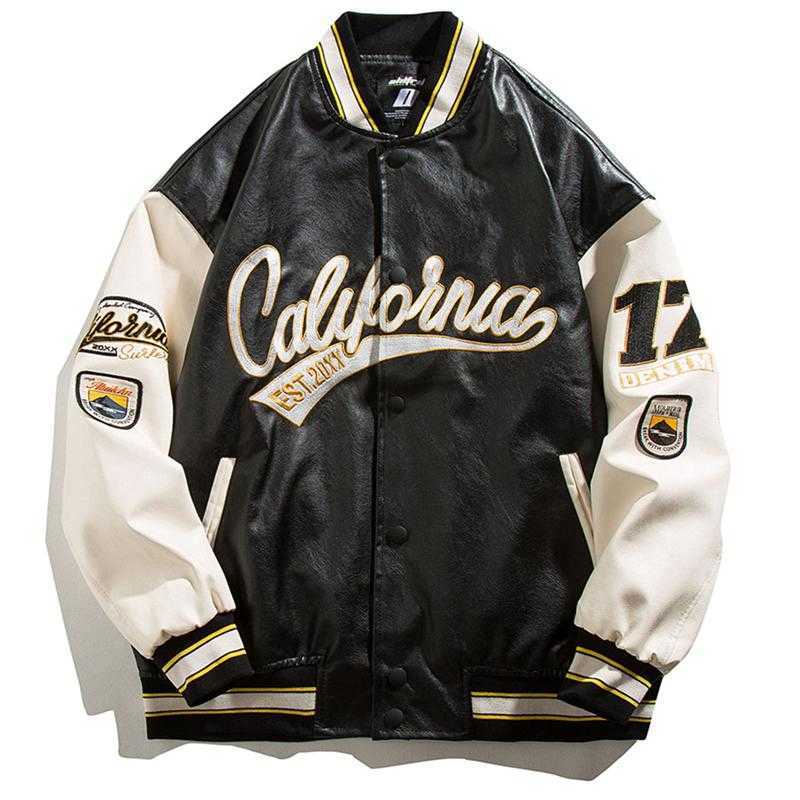 Mens Designer Varsity Baseball Jacket Men Clothing Women Bomber Coats Harajuku Japanese Racer Streetwear Motorcycle Coats pm, Black
Mens Designer Varsity Baseball Jacket Men Clothing Women Bomber Coats Harajuku Japanese Racer Streetwear Motorcycle Coats pm, Black