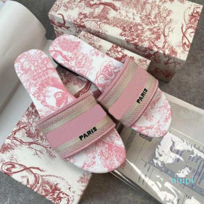 Slippers 2022 Paris Embroidered Dazzle slipper women ladies scuffs summer beach striped causal flip flops flat Slide Slippers sandals Designers
Slippers 2022 Paris Embroidered Dazzle slipper women ladies scuffs summer beach striped causal flip flops flat Slide Slippers sandals Designers
