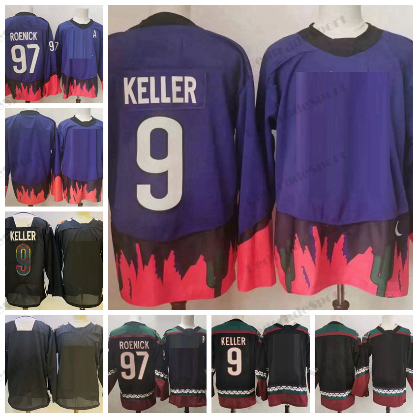 2021 Reverse Retro Hockey Jerseys 9 Clayton Keller 97 Jeremy Roenick Alternate Black Vintage Mens Stitched Shirts, Black new 9
2021 Reverse Retro Hockey Jerseys 9 Clayton Keller 97 Jeremy Roenick Alternate Black Vintage Mens Stitched Shirts, Black new 9