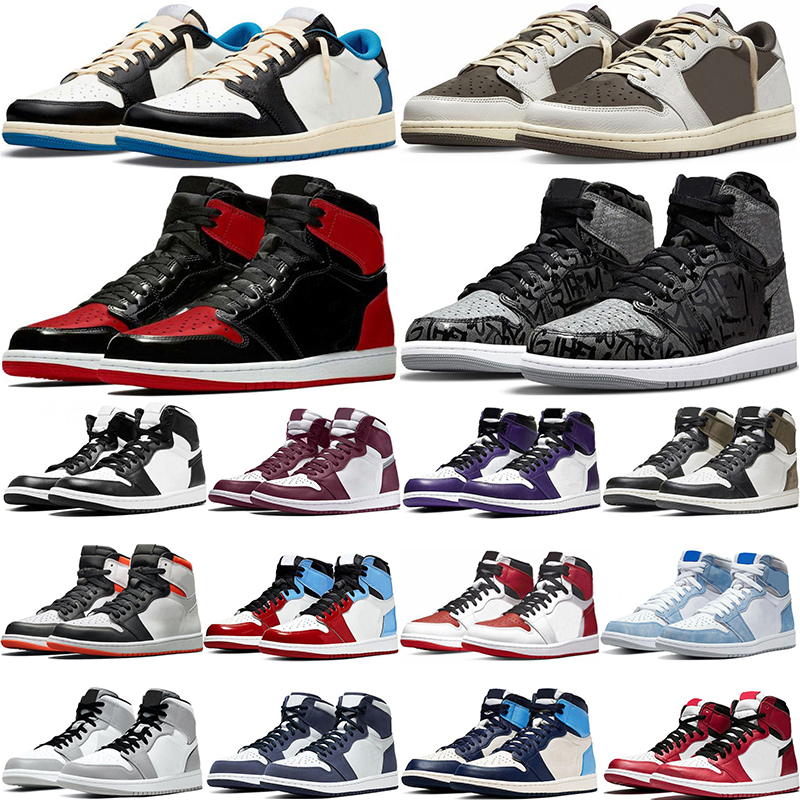 J1 Basketball Shoes 1s 1 J1s Low High TS Fragment Reverse Mocha Bred Patent Georgetown Gold Toe Heritage Hyper Royal Obsidian Pollen Top 3 Sports Sneakers, Court purple
J1 Basketball Shoes 1s 1 J1s Low High TS Fragment Reverse Mocha Bred Patent Georgetown Gold Toe Heritage Hyper Royal Obsidian Pollen Top 3 Sports Sneakers, Court purple