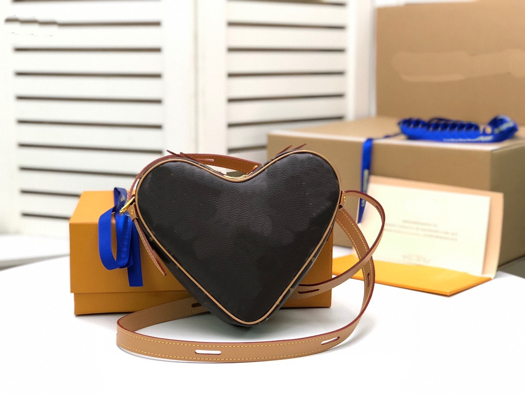 Designer Luxury Love Shoulder Bags Canvas bag with leather shoulder strap 45419