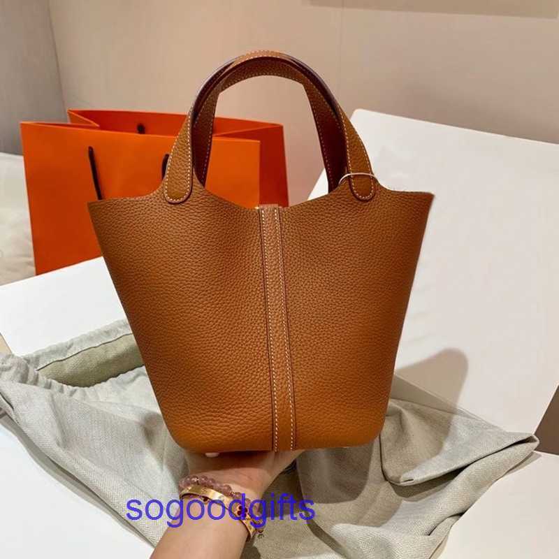H Handbag Women's Designer Bags Genuine Leather Picotn Lock Handbags Tote Bag Vegetable Basket Women's Bag Togo Bucket Top Pn Hb8f, Peacock blue - small gold button togo
H Handbag Women's Designer Bags Genuine Leather Picotn Lock Handbags Tote Bag Vegetable Basket Women's Bag Togo Bucket Top Pn Hb8f, Peacock blue - small gold button togo