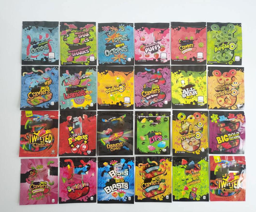 edibles packaging bags 600mg 29 designs sour brite crawlers watermelon sharks peach rings pouch
edibles packaging bags 600mg 29 designs sour brite crawlers watermelon sharks peach rings pouch