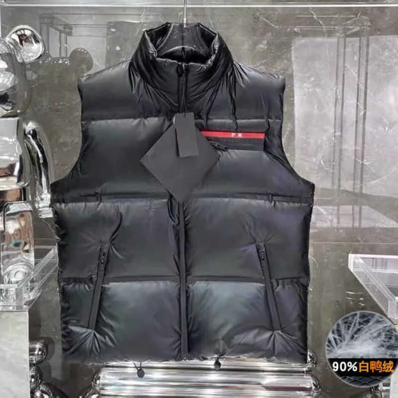 Mens Down Jacket Pra Designer Vest Winter Warm Nylon Waterproof Sleeveless Jackets Men Women Casual Zipper Cardigan Coat, Black
Mens Down Jacket Pra Designer Vest Winter Warm Nylon Waterproof Sleeveless Jackets Men Women Casual Zipper Cardigan Coat, Black