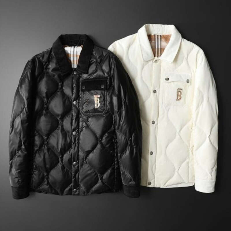 Burb Mens Down Jacket Designer Coat Tb Embroidery Lapel Shirt Men Business Casual Cardigan Winter Jackets Erry 4xl 5xl, Black
Burb Mens Down Jacket Designer Coat Tb Embroidery Lapel Shirt Men Business Casual Cardigan Winter Jackets Erry 4xl 5xl, Black