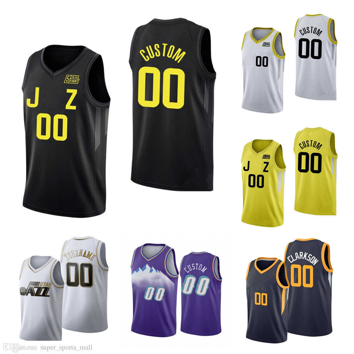 Custom Printed 2023 Utah''Jazz''New Basketball Jerseys Donovan Mitchell Mike Conley Bojan Bogdanovic Patrick Beverley Malik Walker Kessler
Custom Printed 2023 Utah''Jazz''New Basketball Jerseys Donovan Mitchell Mike Conley Bojan Bogdanovic Patrick Beverley Malik Walker Kessler