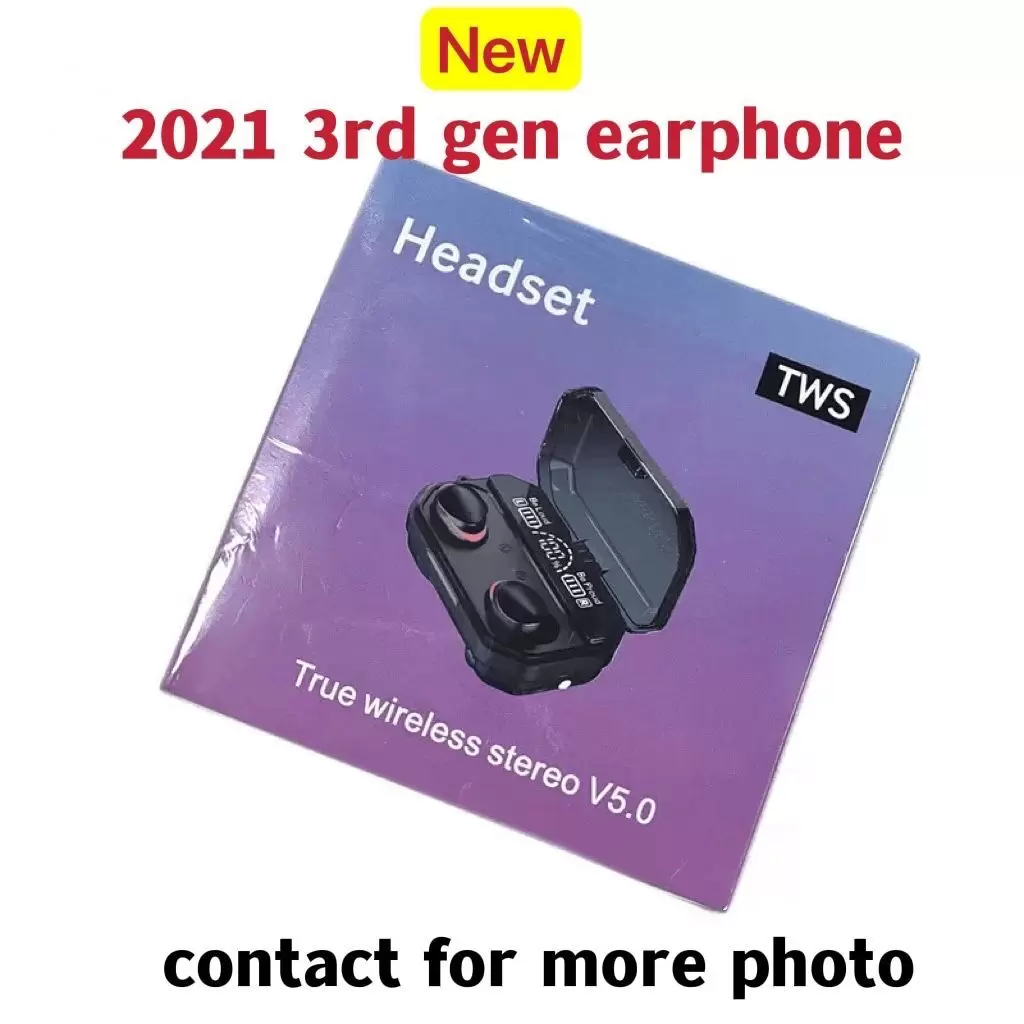 2022 Pro Bluetooth Earphones Wireless Headsets Sport Hifi Earbuds With Charger Box Power Display, White
2022 Pro Bluetooth Earphones Wireless Headsets Sport Hifi Earbuds With Charger Box Power Display, White