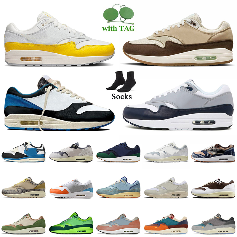 2023 New Fashion Max 1 OG Running Shoes amx1 Patta Waves 1s 87 White Black Tour Yellow Cactus Jack Fragment Crepe Hemp Obsidian Dirty Denim Women Mens Trainers Sneakers, D41 university blue 36-45
2023 New Fashion Max 1 OG Running Shoes amx1 Patta Waves 1s 87 White Black Tour Yellow Cactus Jack Fragment Crepe Hemp Obsidian Dirty Denim Women Mens Trainers Sneakers, D41 university blue 36-45
