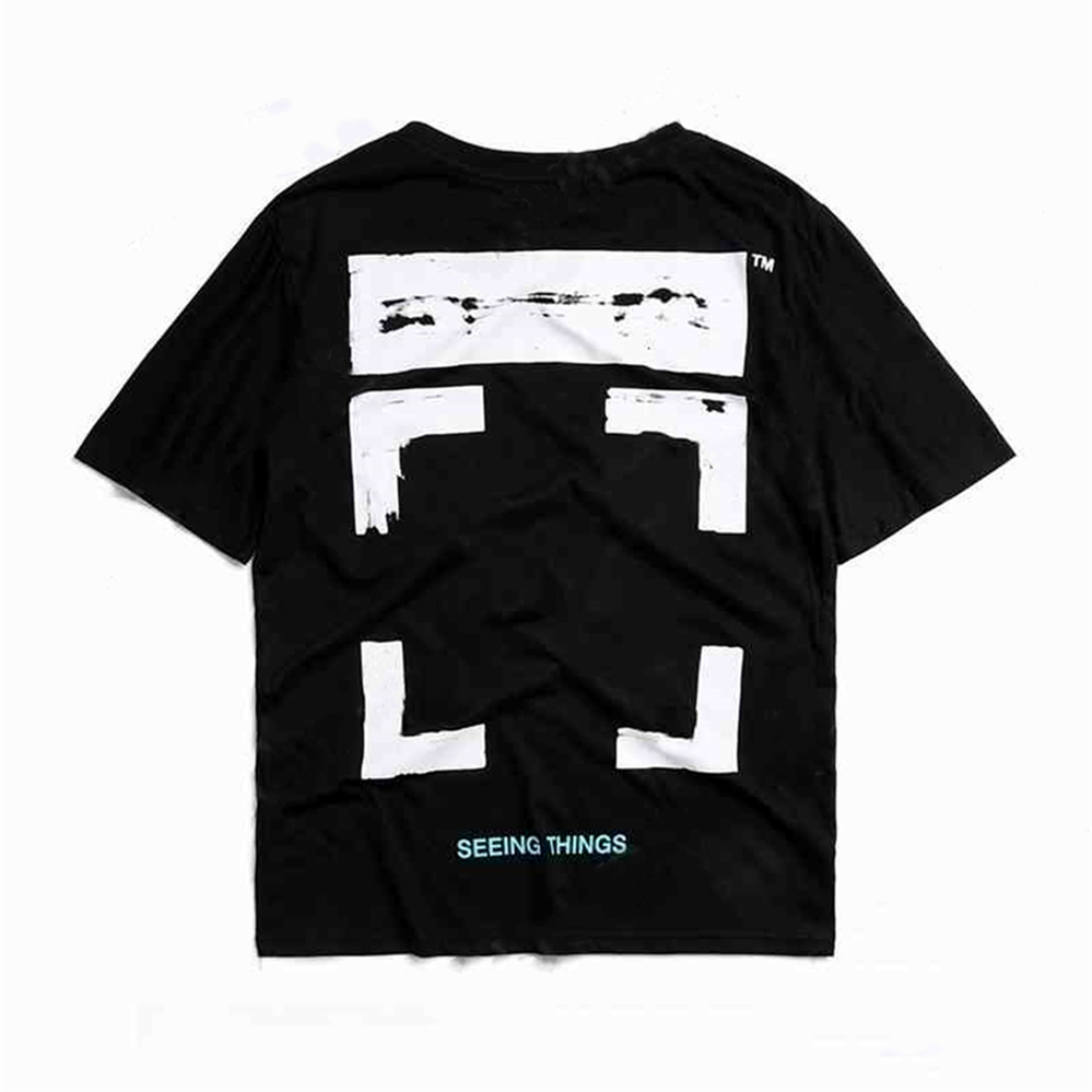 Chao Brand Off Style White Summer T shirts Rendering Graffiti Arrstyle Lovers Cotton Short Sleeve T-shirt Backing Men's Shirt
Chao Brand Off Style White Summer T shirts Rendering Graffiti Arrstyle Lovers Cotton Short Sleeve T-shirt Backing Men's Shirt