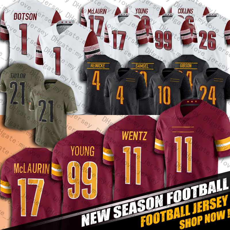 24 Antonio Gibson Jersey Football Washingtons Commanders Carson Wentz Terry McLaurin Jahan Dotson Chase Young Jerseys Cole Holcomb Kamren Curl Brian Robinson Jr, New man custom jersey (hp)
24 Antonio Gibson Jersey Football Washingtons Commanders Carson Wentz Terry McLaurin Jahan Dotson Chase Young Jerseys Cole Holcomb Kamren Curl Brian Robinson Jr, New man custom jersey (hp)