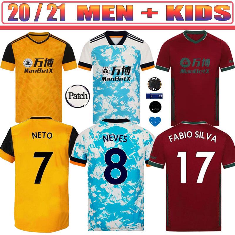 Soccer 2020 2021 Wolves soccer jersey 20 21 men Willian J. J.MOUTINHO NEVES PODENCE football shirts N.SEMEDO RAUL ADAMA MAILLOTS uniform
Soccer 2020 2021 Wolves soccer jersey 20 21 men Willian J. J.MOUTINHO NEVES PODENCE football shirts N.SEMEDO RAUL ADAMA MAILLOTS uniform