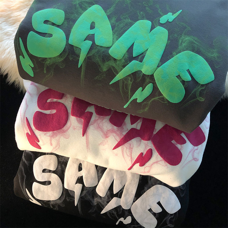 Women's Hoodies Sweatshirts 3D Letter Printing Sweatshirt Hoodie Sweater Velvet Couple Wear Ins Outer Wearsweatshirt s clothing 220930