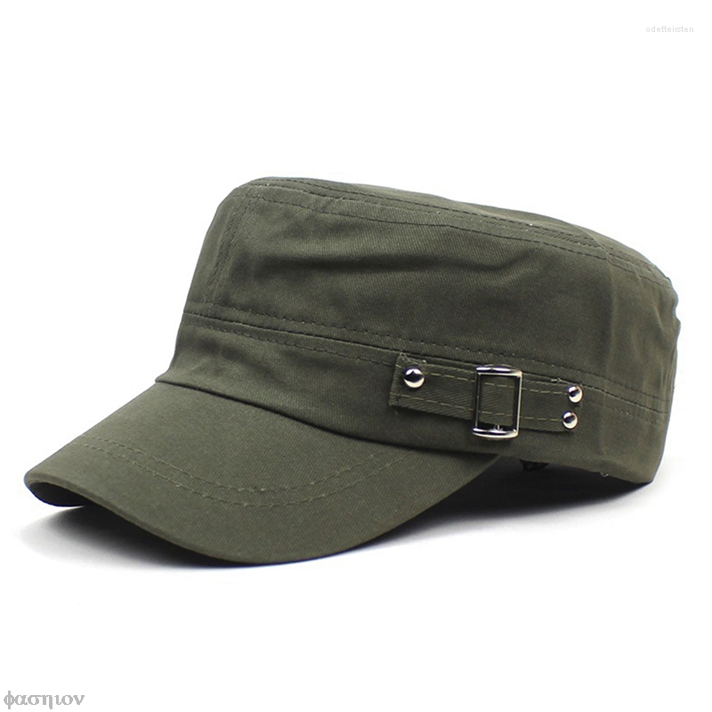 Berets Military Style Cadet Army Cap Men Women Pure Color Washed Cotton Flat Top Summer Autumn Adjustable Chapeau Visor Hat, Ht10854bg
Berets Military Style Cadet Army Cap Men Women Pure Color Washed Cotton Flat Top Summer Autumn Adjustable Chapeau Visor Hat, Ht10854bg