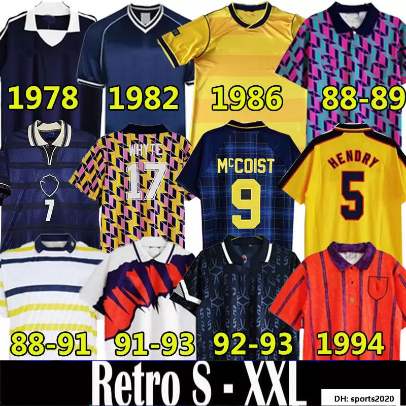 McCOIST GALLACHER LAMBERT Scotland Retro Soccer Jerseys 1978 1986 1982 1999 World Cup FINAL Football shirt 1988 89 90 91 92 93 94 95 96 97 98 99 00 classic Vintage jersey, Scotland 1994-96 home
McCOIST GALLACHER LAMBERT Scotland Retro Soccer Jerseys 1978 1986 1982 1999 World Cup FINAL Football shirt 1988 89 90 91 92 93 94 95 96 97 98 99 00 classic Vintage jersey, Scotland 1994-96 home