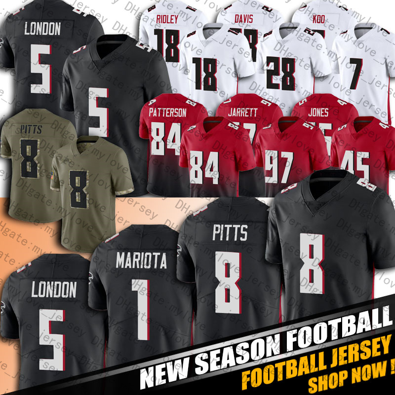 8 Kyle Pitts Jersey Football Atlanta Falcons Marcus Mariota Drake London AJ Terrell Jr Cordarrelle Patterson Ridley Jerseys Lorenzo Carter Jarrett Deion Jones, Man custom jersey (liey)
8 Kyle Pitts Jersey Football Atlanta Falcons Marcus Mariota Drake London AJ Terrell Jr Cordarrelle Patterson Ridley Jerseys Lorenzo Carter Jarrett Deion Jones, Man custom jersey (liey)