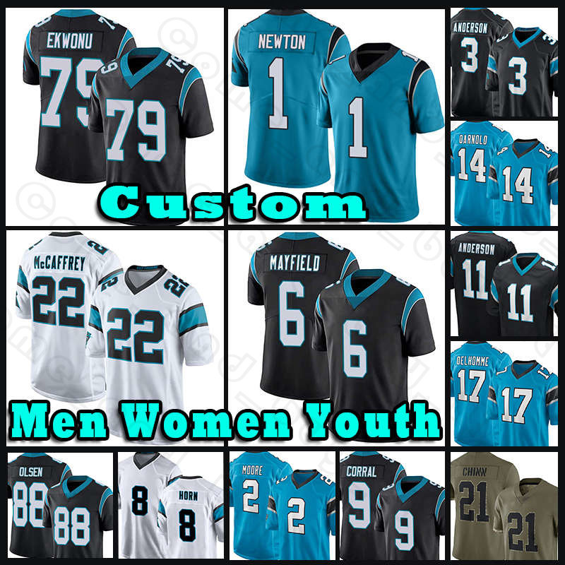 6 Baker Mayfield Football Christian McCaffrey Jerseys Jeremy Chinn Ikem Ekwonu Carolinas DJ Moore Panther Sam Darnold Jaycee Horn Shaq Thompson Derrick Brown Burns, Custom youth 2022(h b)
6 Baker Mayfield Football Christian McCaffrey Jerseys Jeremy Chinn Ikem Ekwonu Carolinas DJ Moore Panther Sam Darnold Jaycee Horn Shaq Thompson Derrick Brown Burns, Custom youth 2022(h b)