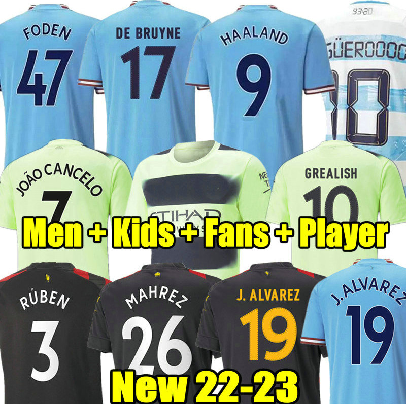 HAALAND J.ALVAREZ soccer jersey 22 23 DE BRUYNE PHILLIPS MANS CITIES FANS player GREALISH MAHREZ MANCHESTERS FODEN 2022 2023 football shirt uniforms men kids kit, 22 23 home aldult
HAALAND J.ALVAREZ soccer jersey 22 23 DE BRUYNE PHILLIPS MANS CITIES FANS player GREALISH MAHREZ MANCHESTERS FODEN 2022 2023 football shirt uniforms men kids kit, 22 23 home aldult
