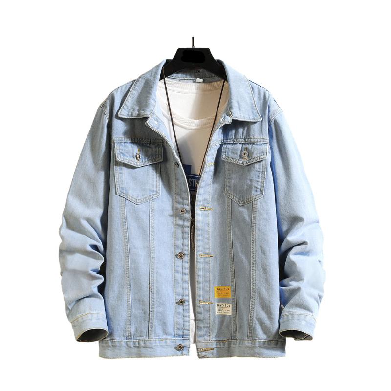 Men's Jackets Fashion Mens Denim Slim Fit Jeans Jacket Cotton Outwear Coat Long Sleeve Male Clothing Oversized -5XLMen's, Black
Men's Jackets Fashion Mens Denim Slim Fit Jeans Jacket Cotton Outwear Coat Long Sleeve Male Clothing Oversized -5XLMen's, Black