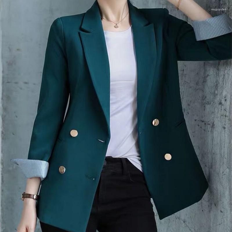 Women's Suits & Blazers Plus Size Jacket Double-breasted Female Blazer Vintage British Style For 2022 Black, Beige
Women's Suits & Blazers Plus Size Jacket Double-breasted Female Blazer Vintage British Style For 2022 Black, Beige