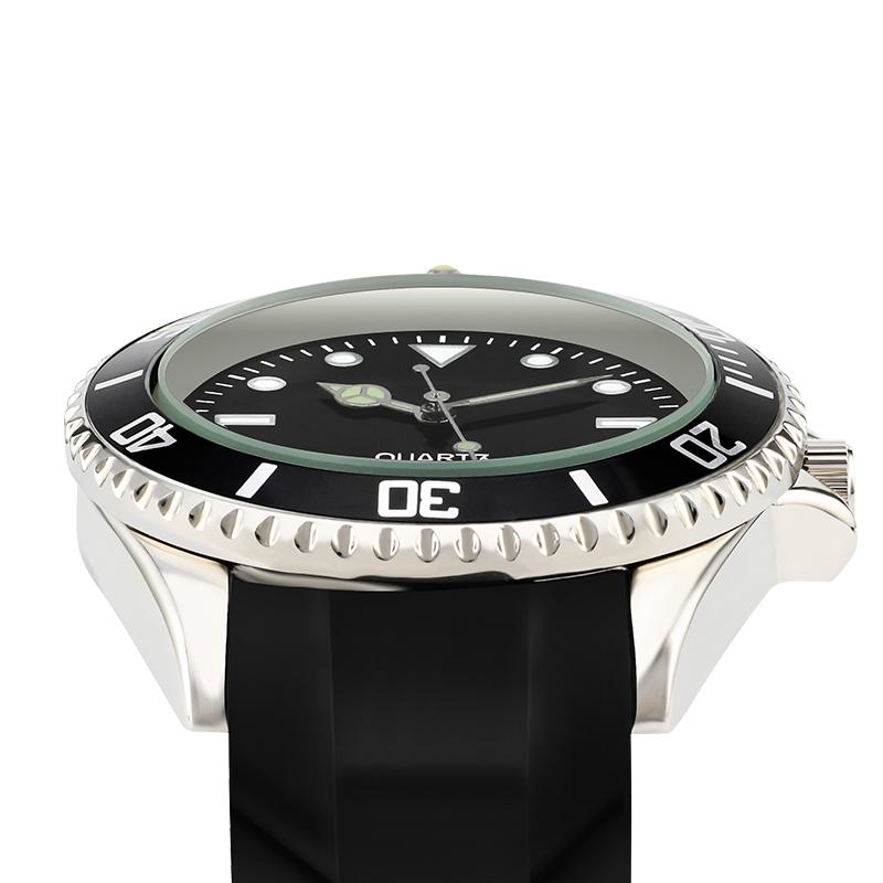 Wristwatches Japan Movement No Logo 40mm Rotating Bezel Rubber Strap Quartz AnalogWristwatches, Black
Wristwatches Japan Movement No Logo 40mm Rotating Bezel Rubber Strap Quartz AnalogWristwatches, Black