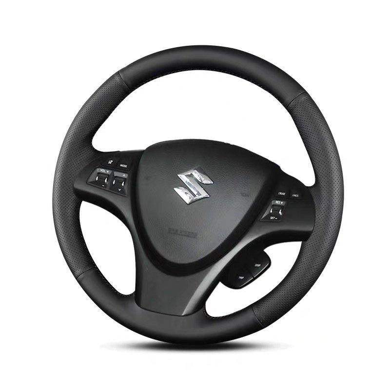 For Suzuki Kizashi 2010-11 Black Leather DIY Hand Sewn Steering Wheel Cover Interior Handle Cover
For Suzuki Kizashi 2010-11 Black Leather DIY Hand Sewn Steering Wheel Cover Interior Handle Cover