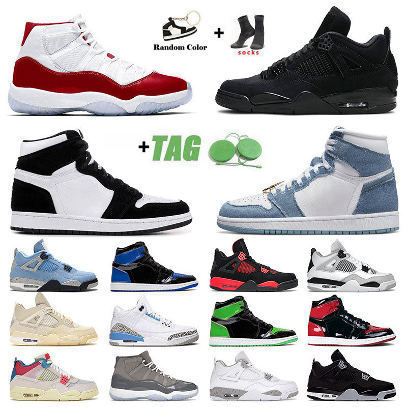 Mens Womens Jorden 1 4 11 Jumpman Basketball Shoes Jorden1s Jorden4s Jorda 1s Black Cat 4s Cool Grey IV Denim Patent Bred Panda UNC Mid Carbon Fiber Sneakers Size 13, 36-46 patent green
Mens Womens Jorden 1 4 11 Jumpman Basketball Shoes Jorden1s Jorden4s Jorda 1s Black Cat 4s Cool Grey IV Denim Patent Bred Panda UNC Mid Carbon Fiber Sneakers Size 13, 36-46 patent green